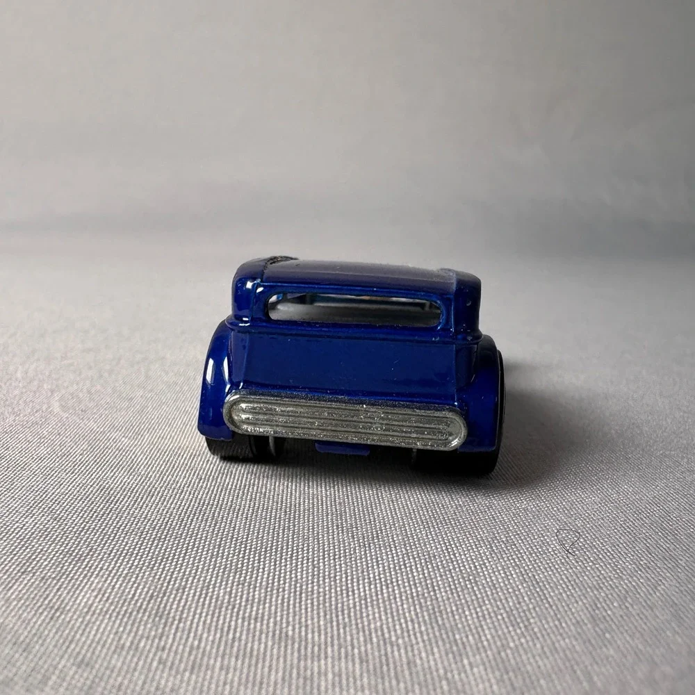 Hot Wheels Vintage Series The Demon Blue Metallic Flames Gold Engine Diecast Car